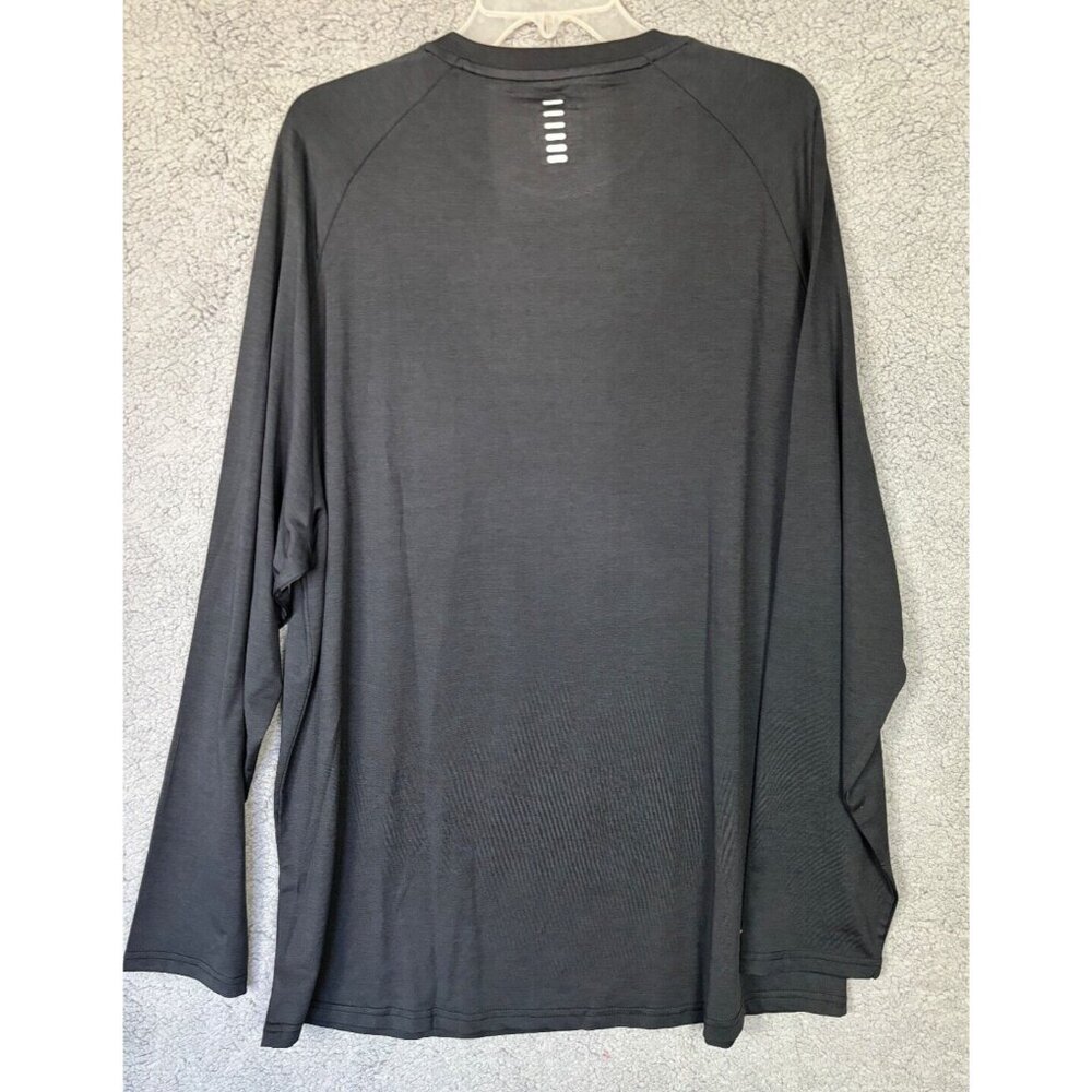 Hodo Sports long sleeve Big & Tall XXL rash guard for sports. Black NWT's. - Picture 5 of 8
